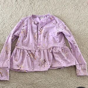 Purple Splatter Kids Shirt
